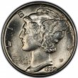 1930 Mercury Silver Dime Coin - Choice BU
