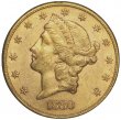 $20.00 Liberty Head Gold Double Eagle Coins - Random Dates - AU