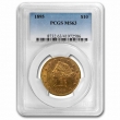 $10.00 Liberty Head Gold Eagle Coins - Random Dates - PCGS or NGC MS-63