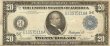 1914 $20.00 Federal Reserve Note - Large Type - Fine or Better