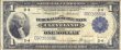 1918 $1.00 Federal Reserve Bank Note - Large Type - Fine