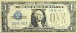 1928 $1.00 Funny Back Silver Certificate - Small Type - Good / Very Good