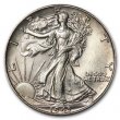 1916-1947 20-Coin 90% Silver Walking Liberty Half Dollar Roll - AU