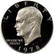 1978-S Eisenhower Dollar Coin - Proof