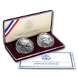1999 Dolley Madison Commemorative Silver Coin Set (2 Coin PF, UNC)