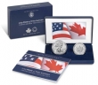 2019 Pride of Two Nations Silver Eagle and Canadian Maple Leaf - 2 Coin Set - Box w/ COA