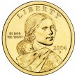 2004 Sacagawea Golden Dollar Coin - P or D Mint