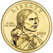 2005 Sacagawea Golden Dollar Coin - P or D Mint