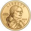 2008 Sacagawea Golden Dollar Coin - P or D Mint