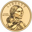 2011 Native American Golden Dollar Coin - P or D Mint