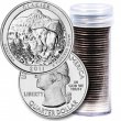 2011 40-Coin Glacier Quarter Rolls - P or D Mint - BU