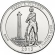 2013 Perry's Victory Quarter Coin - S Mint - BU