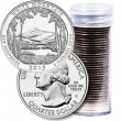 2013 40-Coin White Mountain Quarter Rolls - S Mint - BU