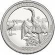 2014 Everglades Proof Quarter Coin - Gem Proof
