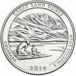 2014 Great Sand Dunes Quarter Coin - S Mint - BU