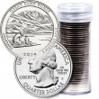 2014 40-Coin Great Sand Dunes Quarter Rolls - S Mint - BU