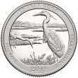 2015 Bombay Hook Proof Quarter Coin - Gem Proof