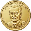 2015 Lyndon B. Johnson Presidential Dollar Coin - P or D Mint