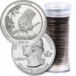 2015 40-Coin Kisatchie Quarter Rolls - P or D Mint - BU