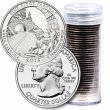 2015 40-Coin Blue Ridge Parkway Quarter Rolls - S Mint - BU