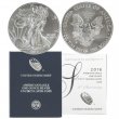 2016-W 1 oz American Burnished Silver Eagle Coin - Gem BU (w/ Box & C.O.A.)