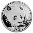 2018 30 gram Chinese Silver Panda Coin - Gem BU