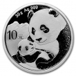 2019 30 gram Chinese Silver Panda Coin - Gem BU