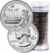 2019 40-Coin American Memorial Park Quarter Rolls - S Mint - BU