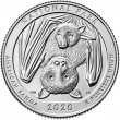 2020-W National Park of American Samoa Quarter Coin - W Mint - BU