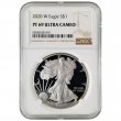 2020-W 1 oz Proof American Silver Eagle Coin - NGC PF-69 Ultra Cameo