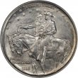 1925 Stone Mountain Commemorative Silver Half Dollar Coin - Borderline UNC