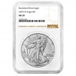 2023-W 1 oz Burnished American Silver Eagle Coin - NGC MS-70 Brown Label