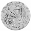 2024 1 oz Great Britain Silver Britannia & Liberty Coin - Gem BU
