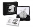 2025-W 1 oz Burnished American Silver Eagle Coin - Gem BU (w/ Box & COA)