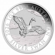 2026 1 oz Australian Silver Swan Coin - 10th Anniversary Privy - Gem BU