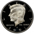 2001-S 90% Silver Kennedy Proof Half Dollar Coin - Choice PF