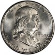 1950 Franklin Silver Half Dollar Coin - Choice BU