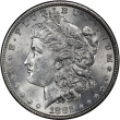 1882 Morgan Silver Dollar Coin - BU