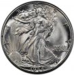 1944-D Walking Liberty Silver Half Dollar Coin - BU