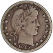 1892-1916 40-Coin 90% Silver Barber Quarter Roll - Good+