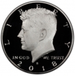 2018-S 90% Silver Kennedy Proof Half Dollar Coin - Choice PF