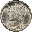 1931 Mercury Silver Dime Coin - Choice BU
