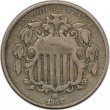 1866-1883 Shield Nickel Coin - Good to Very Good