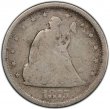 1875-S Twenty Cent Piece Silver Coin - Good / Very Good