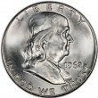 1962-D Franklin Silver Half Dollar Coin - Choice BU