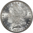 1881-CC Morgan Silver Dollar Coin - BU