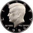 1986-S Kennedy Proof Half Dollar Coin - Choice PF