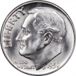1959 Roosevelt Silver Dime Coin - Choice BU