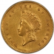 $1.00 Indian Princess Type Two Gold Coins - Random Dates - BU
