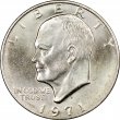1971 Eisenhower Dollar Coin - Choose Mint Mark - BU